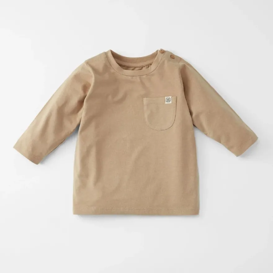 UV Longsleeve - Peanut Brown (12-18m)