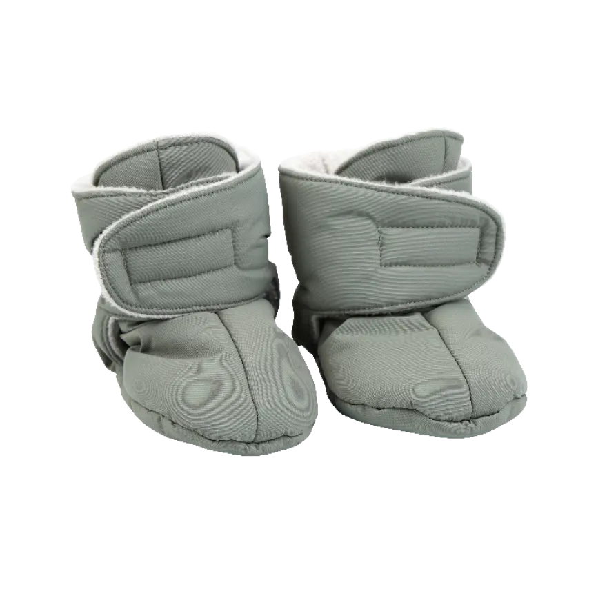 Voksi Baby Booties - Meadow Green - 1-2Y