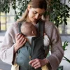 Voksi Huddle Bæresele - Meadow Green Jacquard