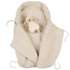 Voksi Wool Wrap - Sand