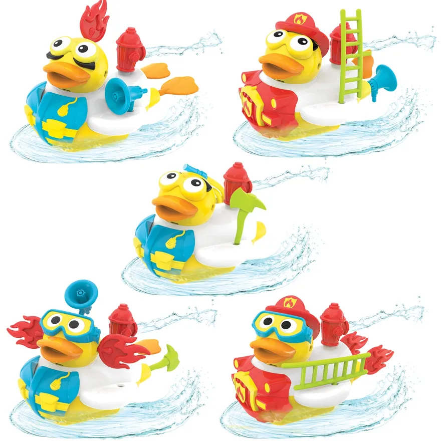 Yookidoo Jet Duck - Lav en brandmand